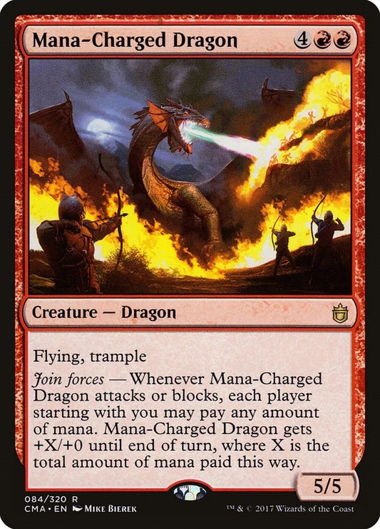 Image for Mana-Charged Dragon (84) (Commander Anthology) - Magic: The Gathering