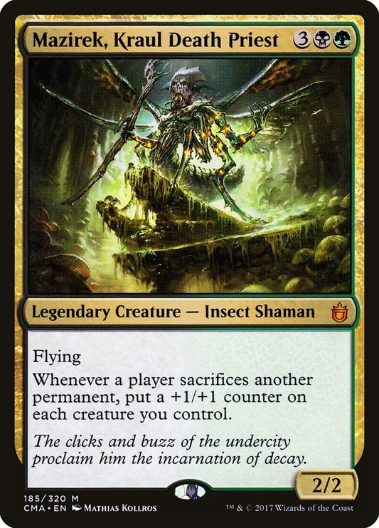 Image for Mazirek, Kraul Death Priest (185) (Commander Anthology) - Magic: The Gathering