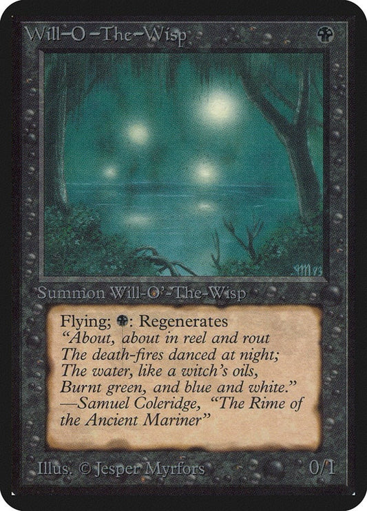 Image for Will-o'-the-Wisp (Alpha Edition) - Magic: The Gathering