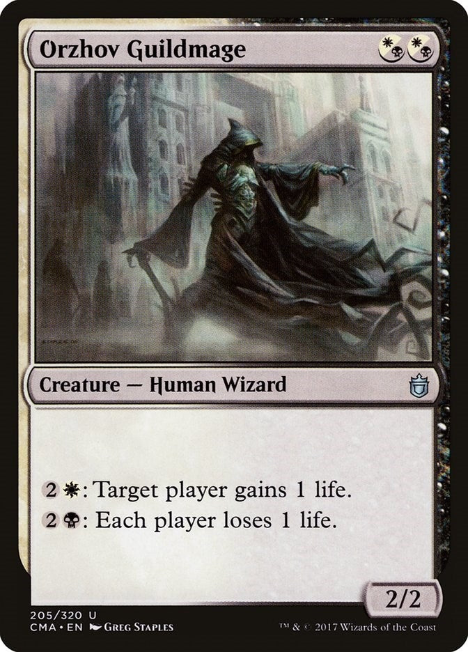 Image for Orzhov Guildmage (205) (Commander Anthology) - Magic: The Gathering