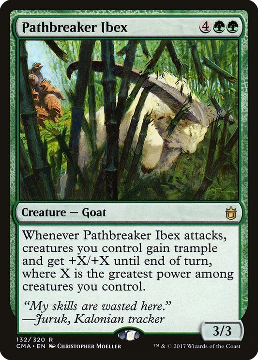 Image for Pathbreaker Ibex (132) (Commander Anthology) - Magic: The Gathering