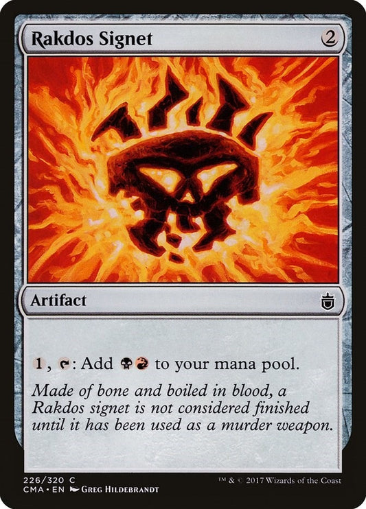 Image for Rakdos Signet (226) (Commander Anthology) - Magic: The Gathering