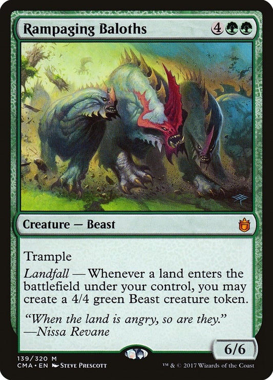 Image for Rampaging Baloths (139) (Commander Anthology) - Magic: The Gathering