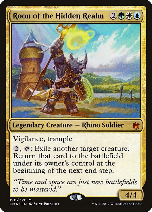 Image for Roon of the Hidden Realm (190) (Commander Anthology) - Magic: The Gathering