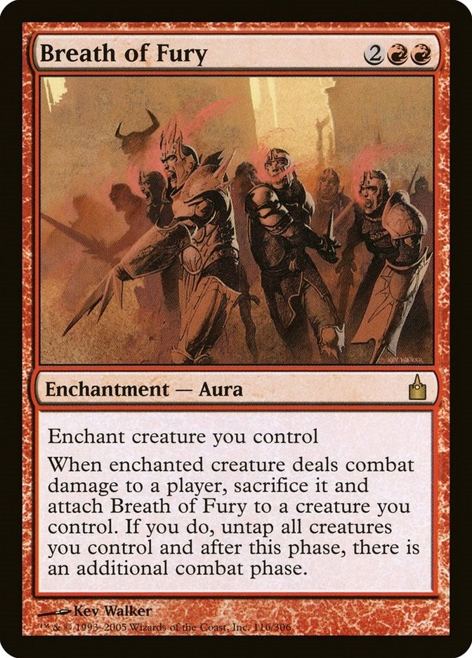 Image for Breath of Fury (116) (Ravnica: City of Guilds) - Magic: The Gathering
