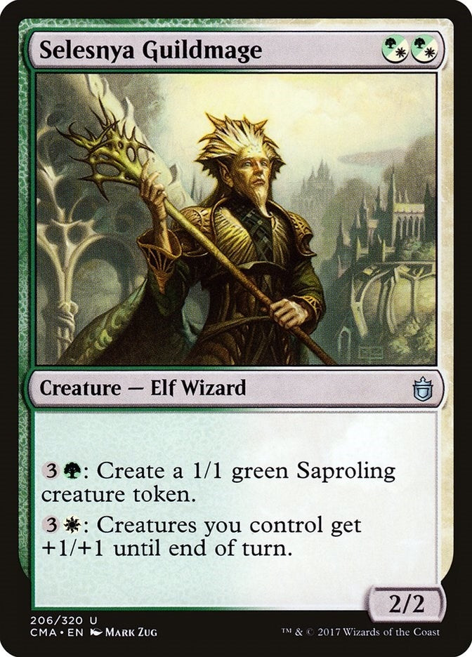 Image for Selesnya Guildmage (206) (Commander Anthology) - Magic: The Gathering