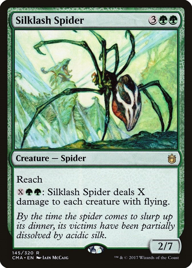 Image for Silklash Spider (145) (Commander Anthology) - Magic: The Gathering
