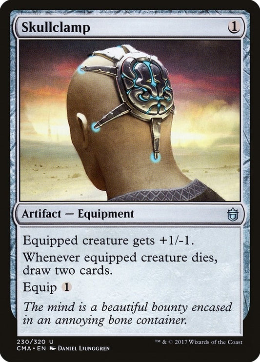 Image for Skullclamp (230) (Commander Anthology) - Magic: The Gathering