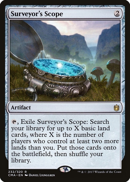 Image for Surveyor's Scope (232) (Commander Anthology) - Magic: The Gathering