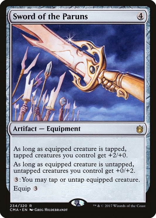 Image for Sword of the Paruns (234) (Commander Anthology) - Magic: The Gathering