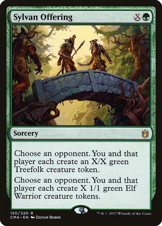 Image for Sylvan Offering (150) (Commander Anthology) - Magic: The Gathering