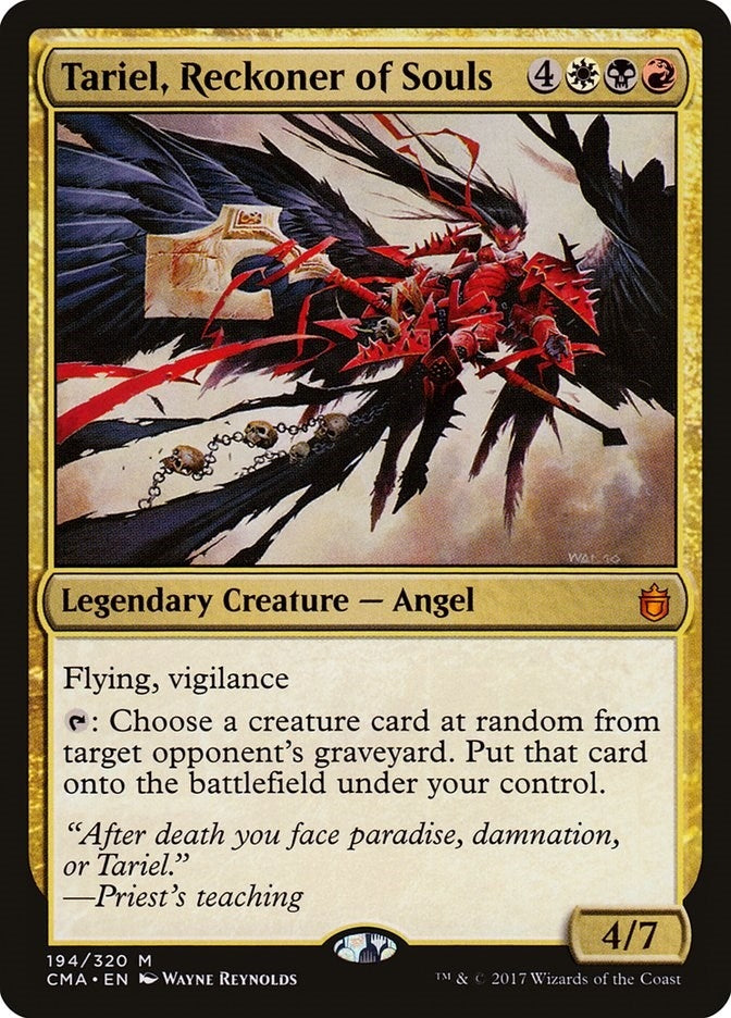 Image for Tariel, Reckoner of Souls (194) (Commander Anthology) - Magic: The Gathering
