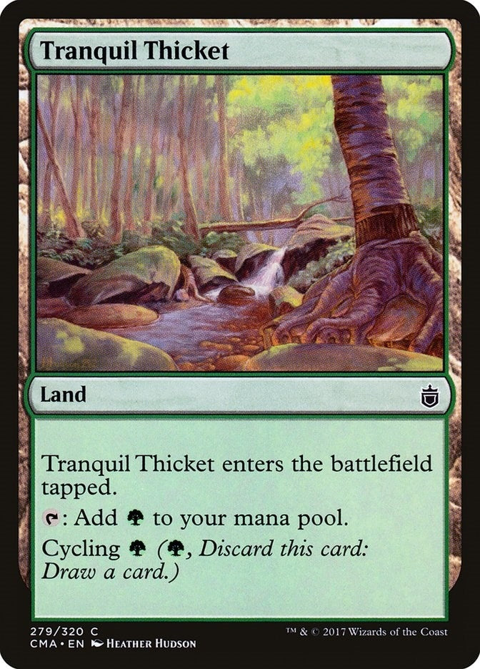 Image for Tranquil Thicket (279) (Commander Anthology) - Magic: The Gathering