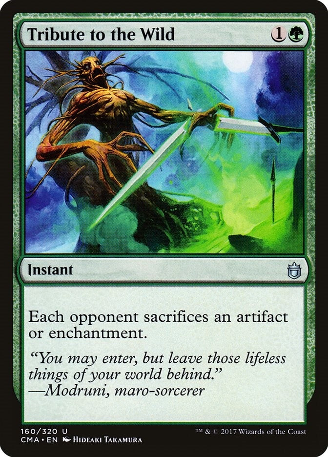 Image for Tribute to the Wild (160) (Commander Anthology) - Magic: The Gathering
