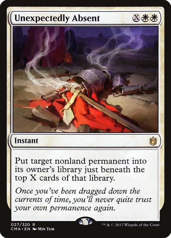 Image for Unexpectedly Absent (27) (Commander Anthology) - Magic: The Gathering