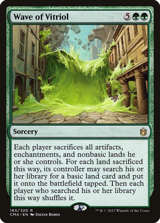 Image for Wave of Vitriol (165) (Commander Anthology) - Magic: The Gathering