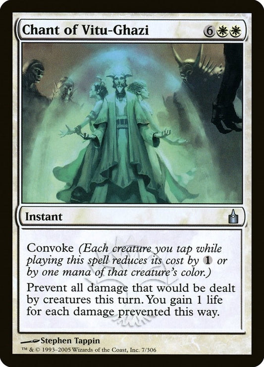 Image for Chant of Vitu-Ghazi (7) (Ravnica: City of Guilds) - Magic: The Gathering