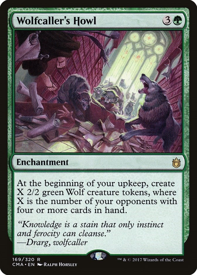 Image for Wolfcaller's Howl (169) (Commander Anthology) - Magic: The Gathering