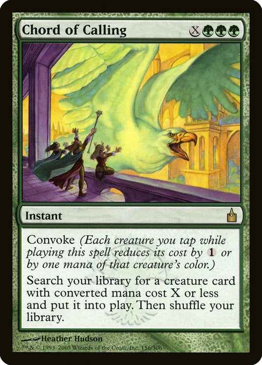 Image for Chord of Calling (156) (Ravnica: City of Guilds) - Magic: The Gathering