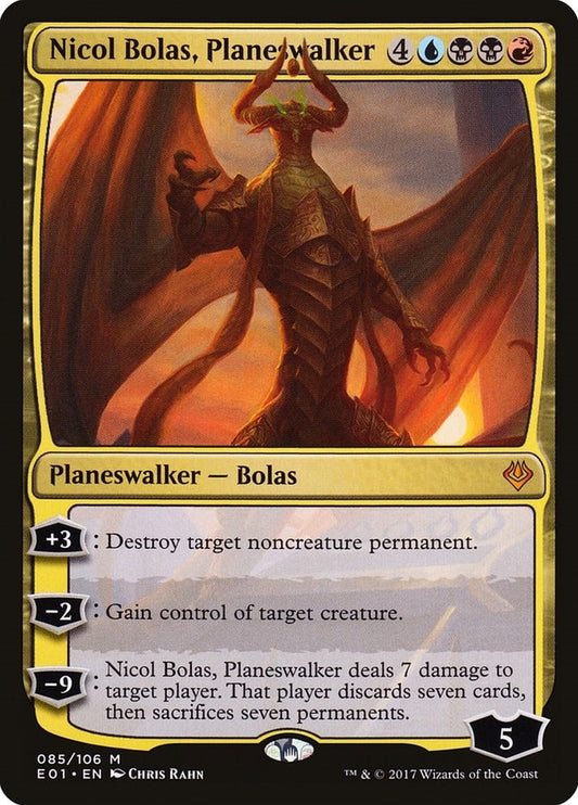 Image for Nicol Bolas, Planeswalker (85) (Archenemy: Nicol Bolas) - Magic: The Gathering