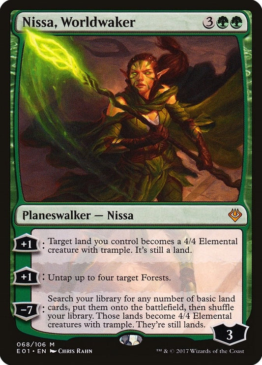 Image for Nissa, Worldwaker (68) (Archenemy: Nicol Bolas) - Magic: The Gathering