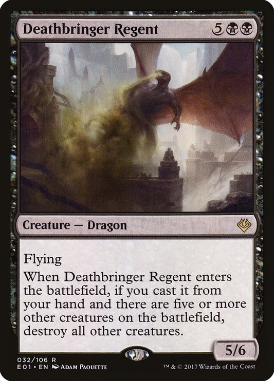 Image for Deathbringer Regent (32) (Archenemy: Nicol Bolas) - Magic: The Gathering