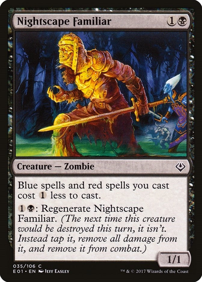 Image for Nightscape Familiar (35) (Archenemy: Nicol Bolas) - Magic: The Gathering