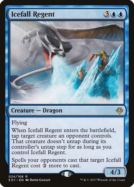 Image for Icefall Regent (24) (Archenemy: Nicol Bolas) - Magic: The Gathering