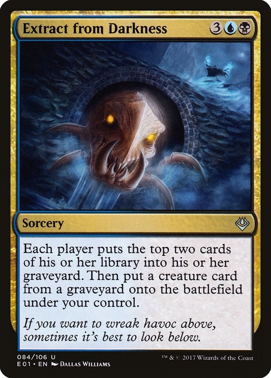 Image for Extract from Darkness (84) (Archenemy: Nicol Bolas) - Magic: The Gathering