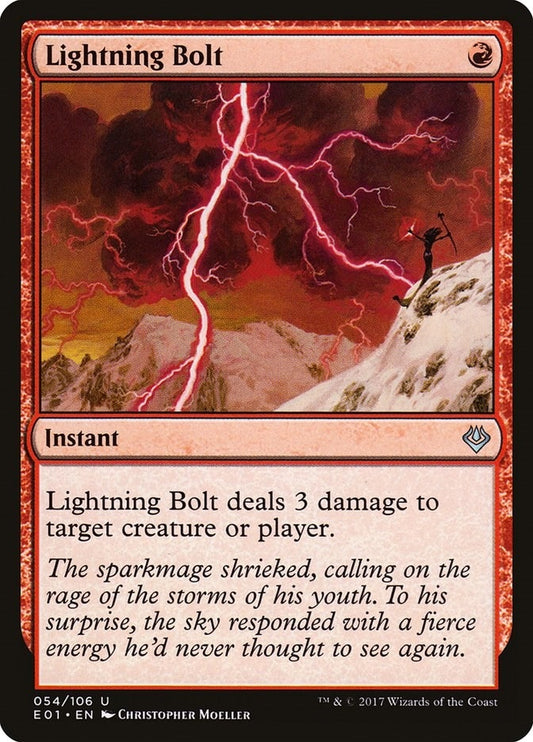 Image for Lightning Bolt (54) (Archenemy: Nicol Bolas) - Magic: The Gathering
