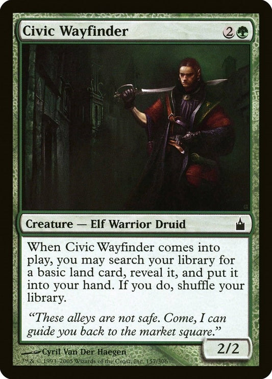 Image for Civic Wayfinder (157) (Ravnica: City of Guilds) - Magic: The Gathering