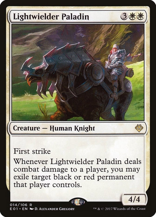 Image for Lightwielder Paladin (14) (Archenemy: Nicol Bolas) - Magic: The Gathering