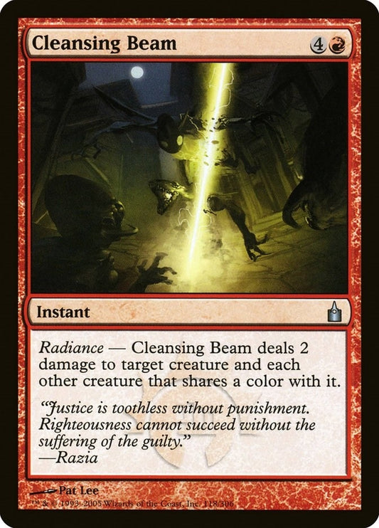 Image for Cleansing Beam (118) (Ravnica: City of Guilds) - Magic: The Gathering