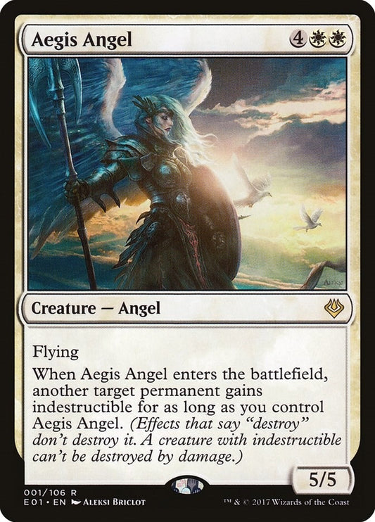 Image for Aegis Angel (1) (Archenemy: Nicol Bolas) - Magic: The Gathering