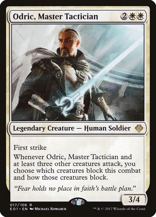 Image for Odric, Master Tactician (17) (Archenemy: Nicol Bolas) - Magic: The Gathering