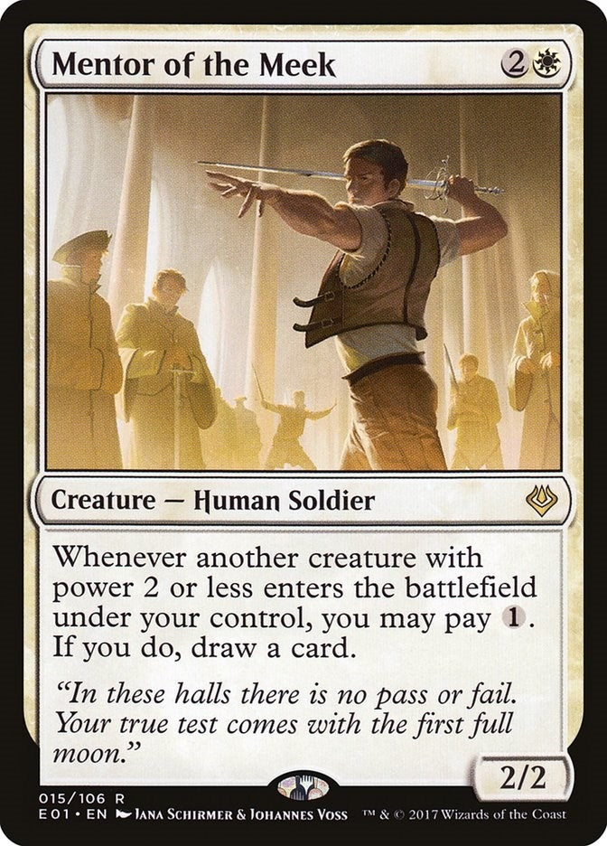 Image for Mentor of the Meek (15) (Archenemy: Nicol Bolas) - Magic: The Gathering