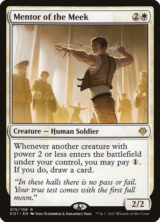 Image for Mentor of the Meek (15) (Archenemy: Nicol Bolas) - Magic: The Gathering