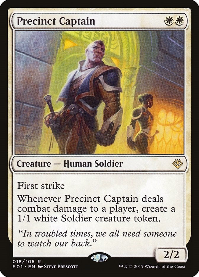 Image for Precinct Captain (18) (Archenemy: Nicol Bolas) - Magic: The Gathering