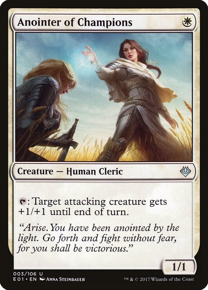 Image for Anointer of Champions (3) (Archenemy: Nicol Bolas) - Magic: The Gathering