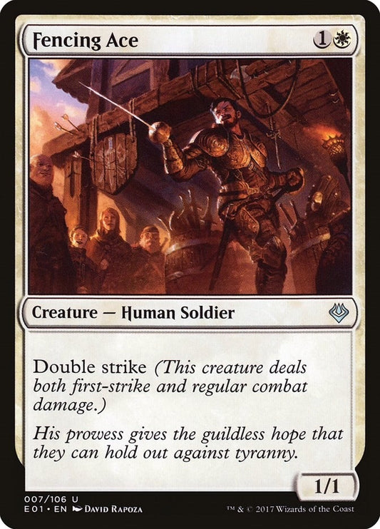Image for Fencing Ace (7) (Archenemy: Nicol Bolas) - Magic: The Gathering