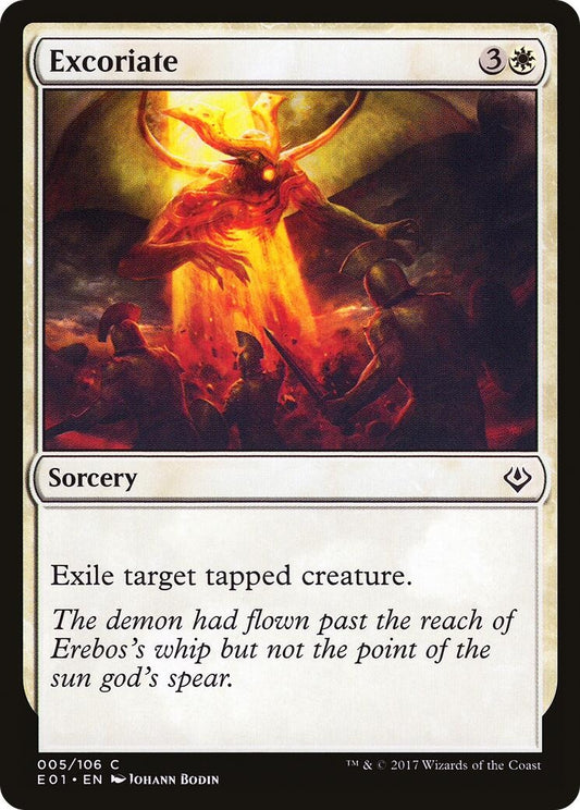Image for Excoriate (5) (Archenemy: Nicol Bolas) - Magic: The Gathering