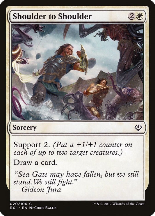 Image for Shoulder to Shoulder (20) (Archenemy: Nicol Bolas) - Magic: The Gathering