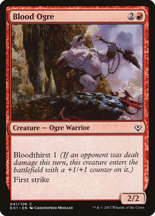 Image for Blood Ogre (41) (Archenemy: Nicol Bolas) - Magic: The Gathering