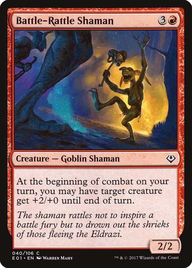 Image for Battle-Rattle Shaman (40) (Archenemy: Nicol Bolas) - Magic: The Gathering