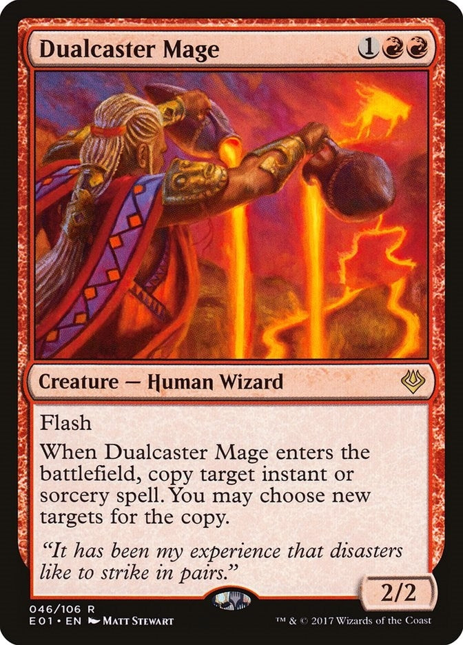 Image for Dualcaster Mage (46) (Archenemy: Nicol Bolas) - Magic: The Gathering