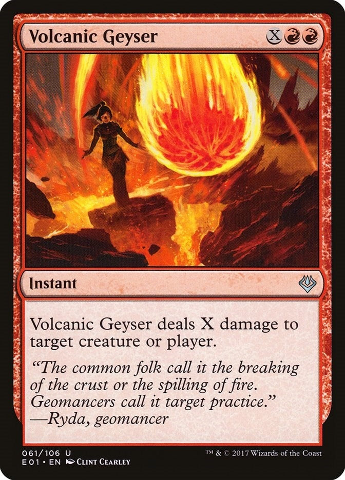 Image for Volcanic Geyser (61) (Archenemy: Nicol Bolas) - Magic: The Gathering
