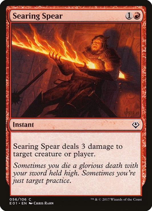 Image for Searing Spear (56) (Archenemy: Nicol Bolas) - Magic: The Gathering
