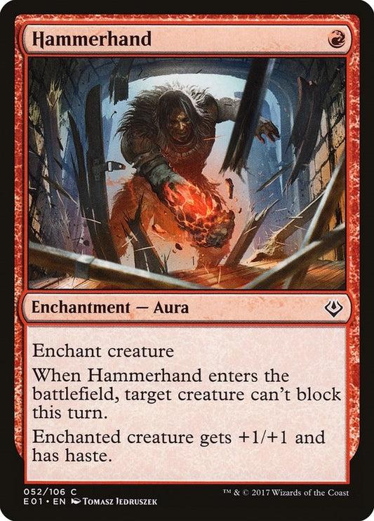 Image for Hammerhand (52) (Archenemy: Nicol Bolas) - Magic: The Gathering