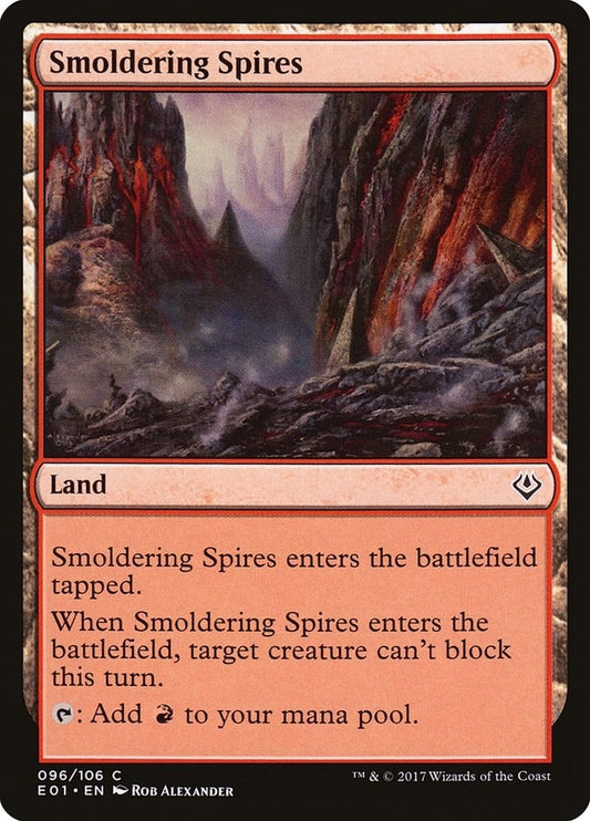 Image for Smoldering Spires (96) (Archenemy: Nicol Bolas) - Magic: The Gathering