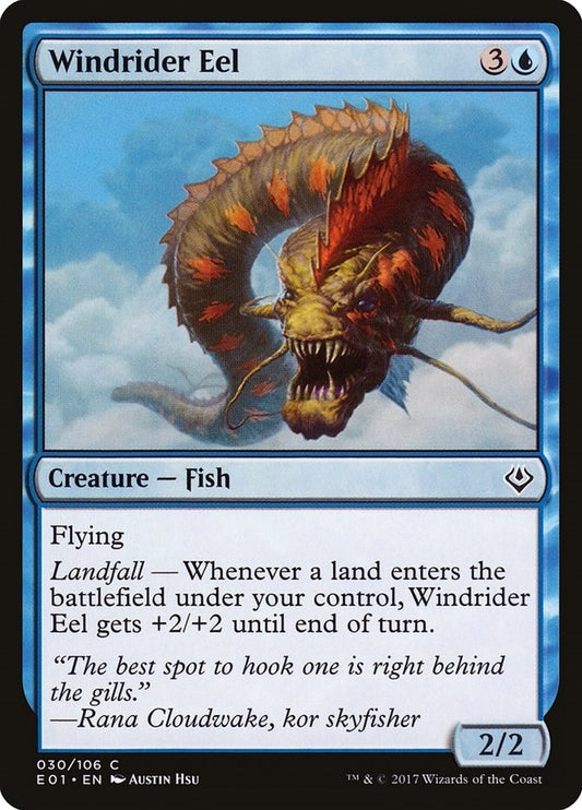 Image for Windrider Eel (30) (Archenemy: Nicol Bolas) - Magic: The Gathering